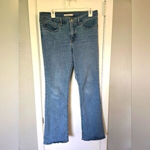 Women's Blue Flare Jeans